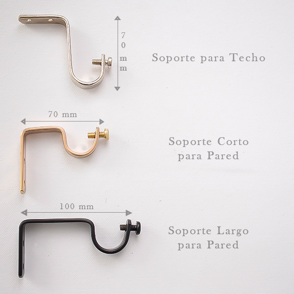 Barrales Para Cortinas Modernos Con Terminal Flauta