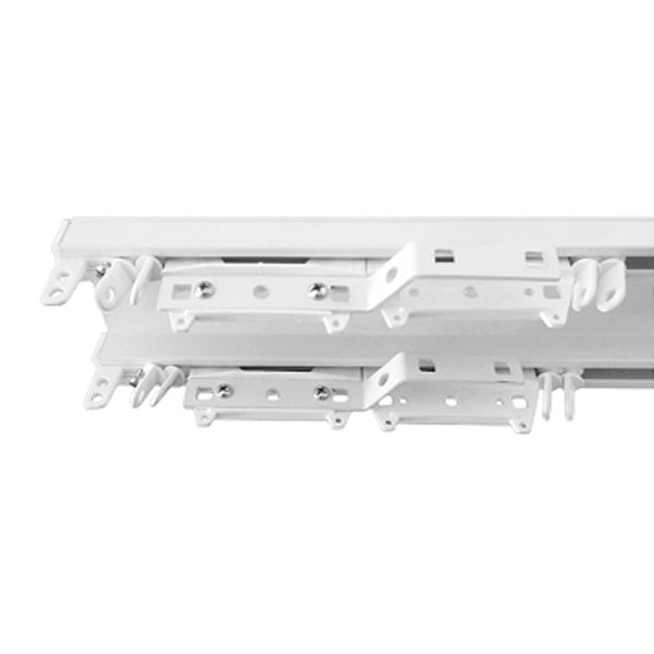 Riel Doble Para Cortinas