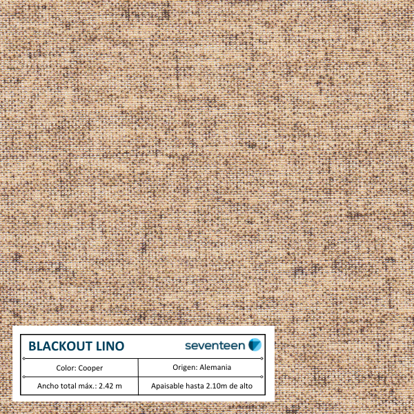 Cortina Roller Blackout Lino