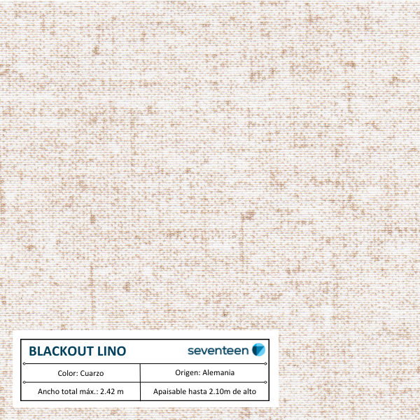 Cortina Roller Blackout Lino